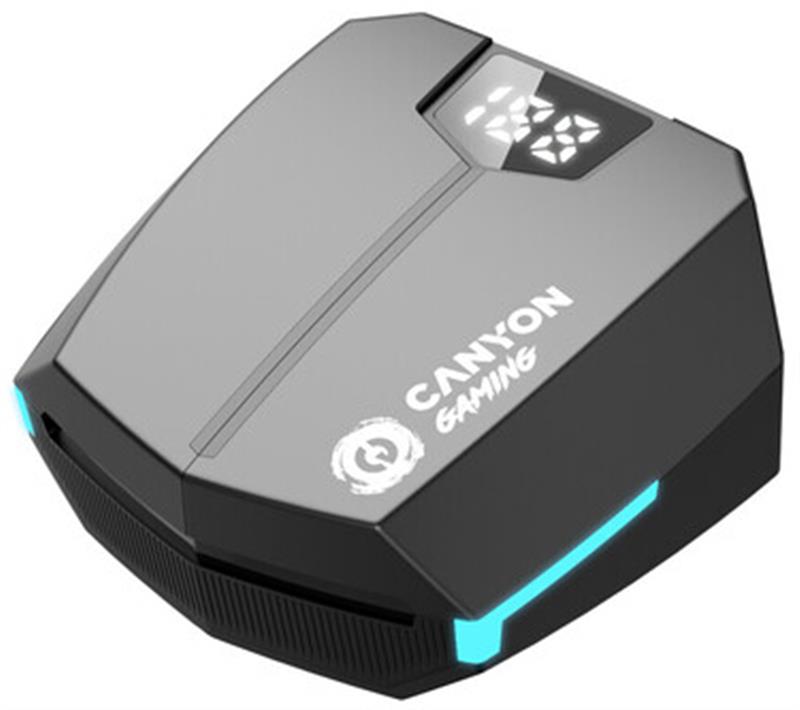 Bluetooth-гарнітура Canyon Doublebee GTWS-2 Gaming Black (CND-GTWS2B)