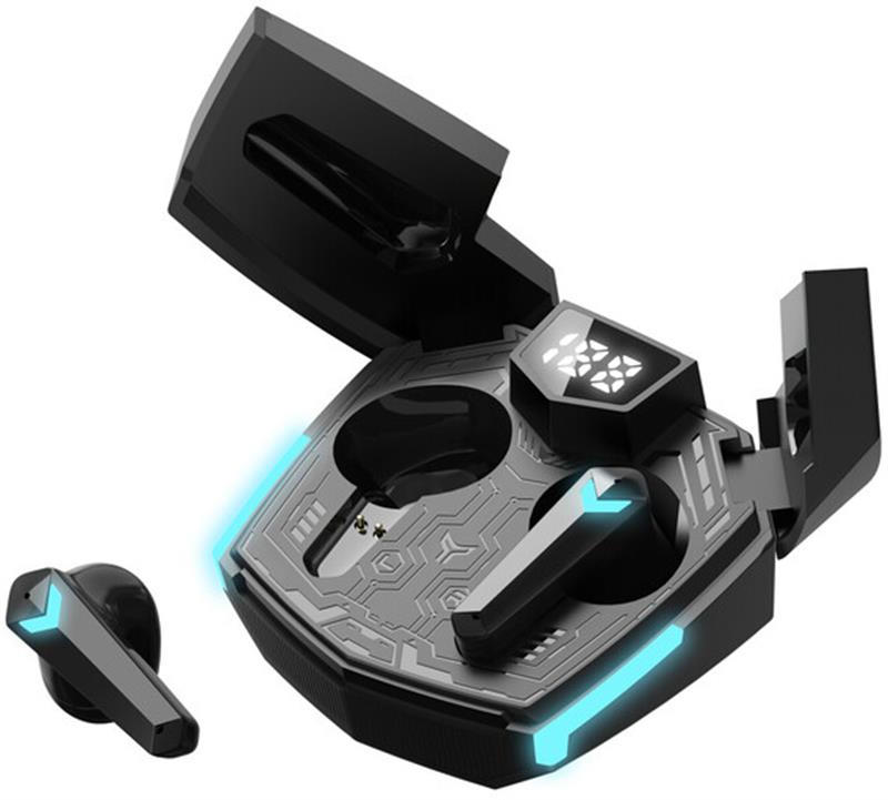 Bluetooth-гарнітура Canyon Doublebee GTWS-2 Gaming Black (CND-GTWS2B)