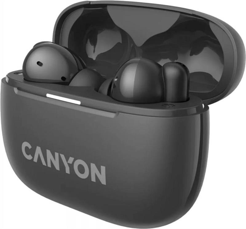 Bluetooth-гарнітура Canyon OnGo TWS-10 ANC ENC Black (CNS-TWS10B)