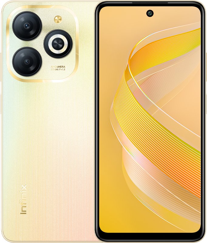 Смартфон Infinix Smart 8 X6525 2/64GB Dual Sim Shiny Gold