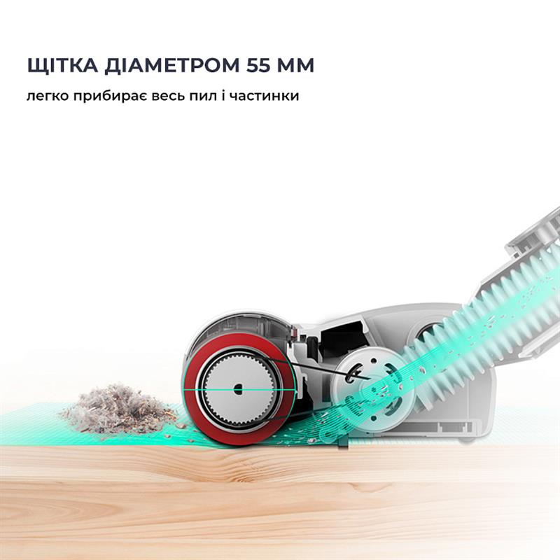 Акумуляторний пилосос Jimmy Wireless Vacuum Cleaner Silver (JV53S)