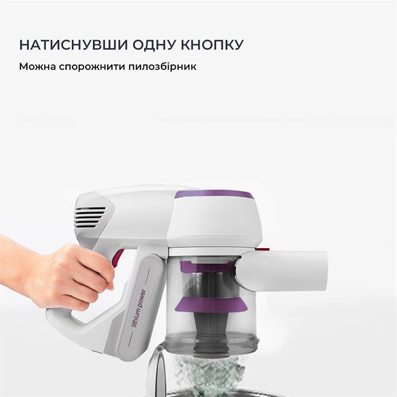 Акумуляторний пилосос Jimmy Wireless Vacuum Cleaner Fuchsia (JV53R)