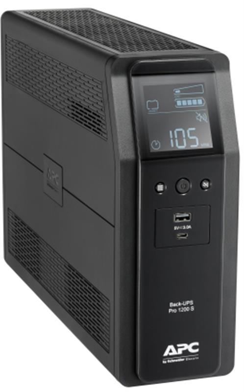 Джерело безперебійного живлення APC Back-UPS Pro 1200VA, USB, 6хС13 (BR1200SI)