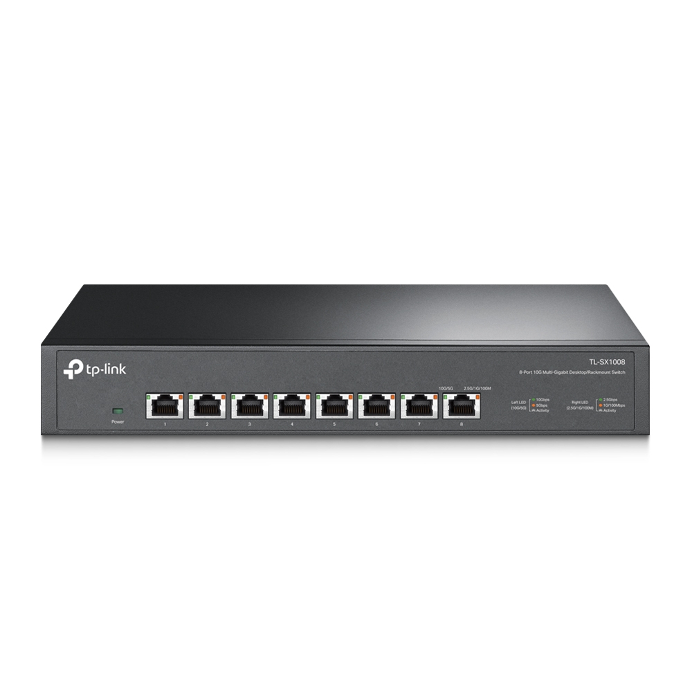 Комутатор TP-Link TL-SX1008 8-портовий