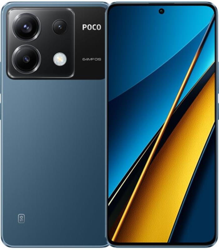 Смартфон Xiaomi Poco X6 5G 8/256GB Dual Sim Blue