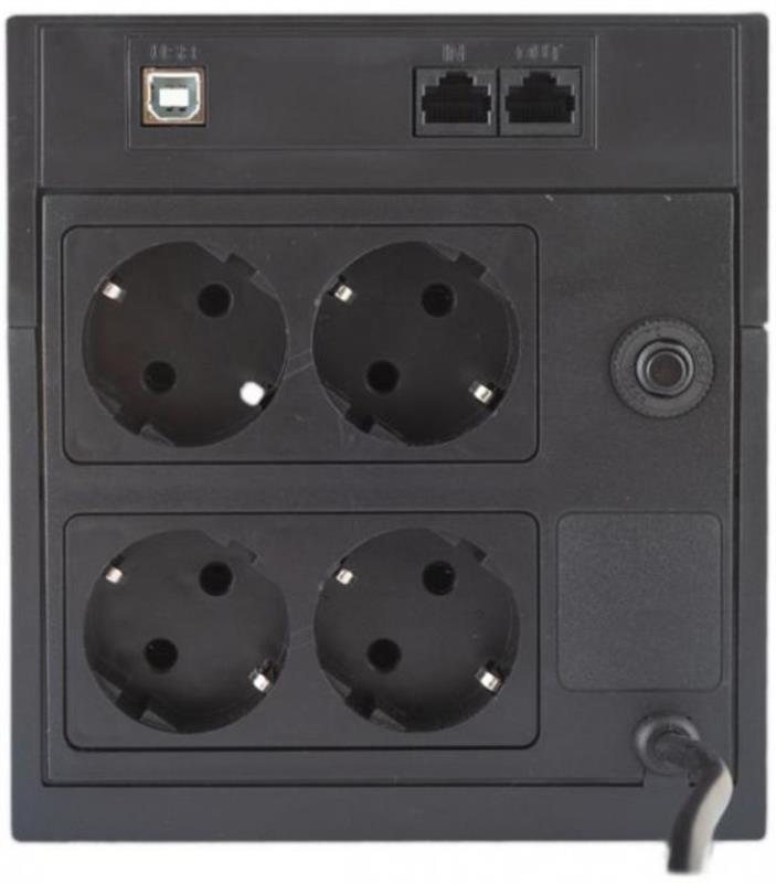 Джерело безперебійного живлення Powercom RPT-1500AP, 4xSchuko, LCD (00210225) Джерело безперебійного живлення Powercom RPT-1500AP, 4xSchuko, LCD (00210225)