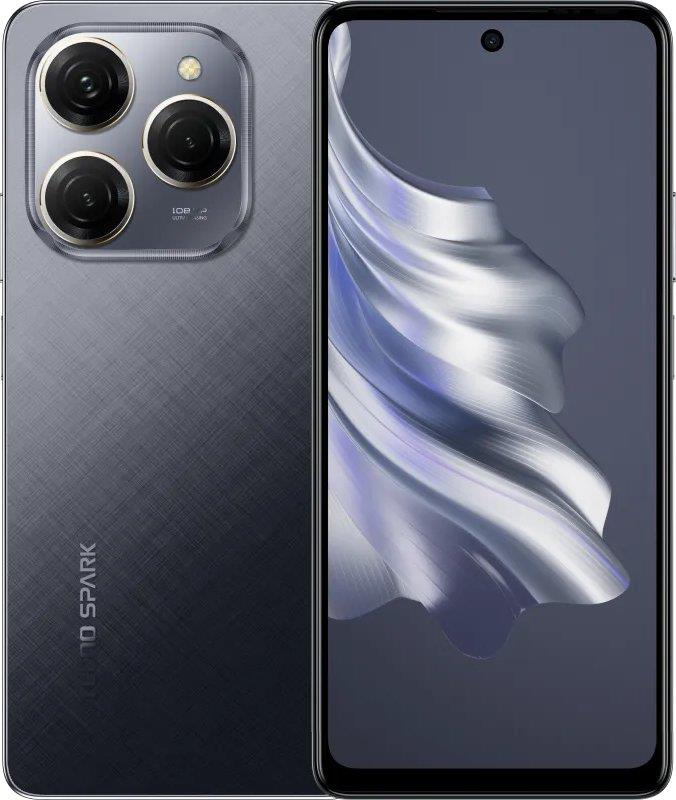 Смартфон Tecno Spark 20 Pro (KJ6) 8/256GB Dual Sim Moonlit Black (4894947014178)