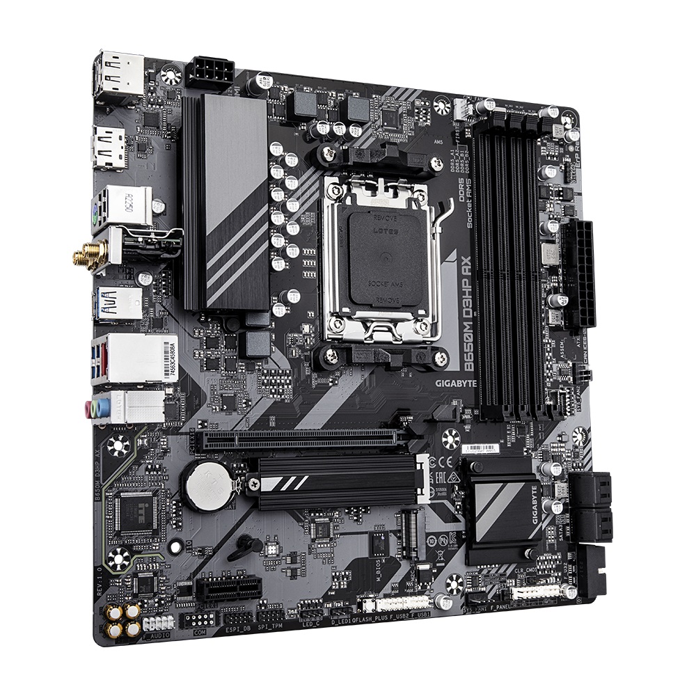 Материнська плата Gigabyte B650M D3HP AX Socket AM5