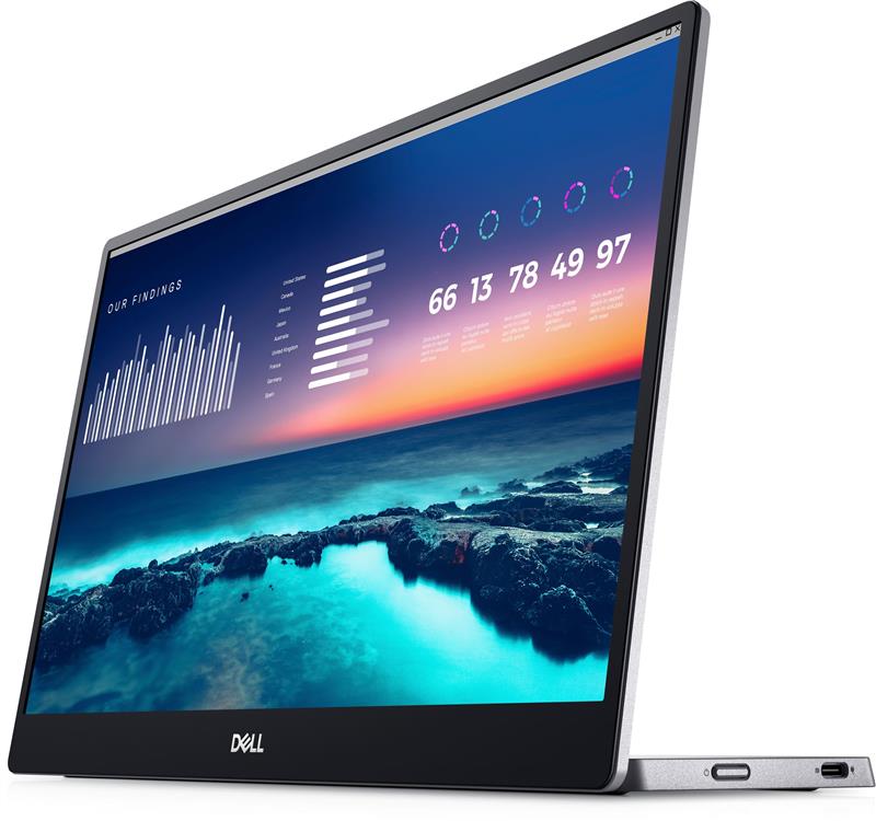 Монiтор Dell 14" P1424H (210-BHQQ) IPS Black/Silver