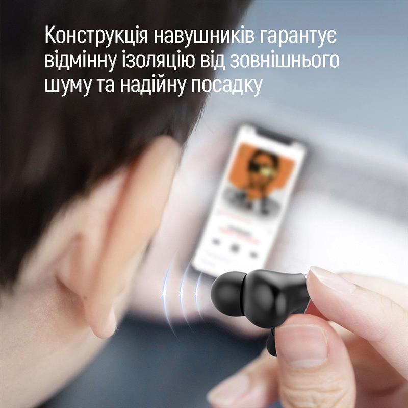 Bluetooth-гарнітура СolorWay TWS-3 Earbuds Black (CW-TWS3BK)