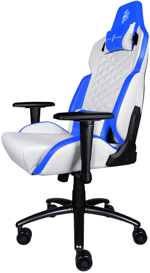 Крісло для геймерів 1stPlayer DK2 Blue-White