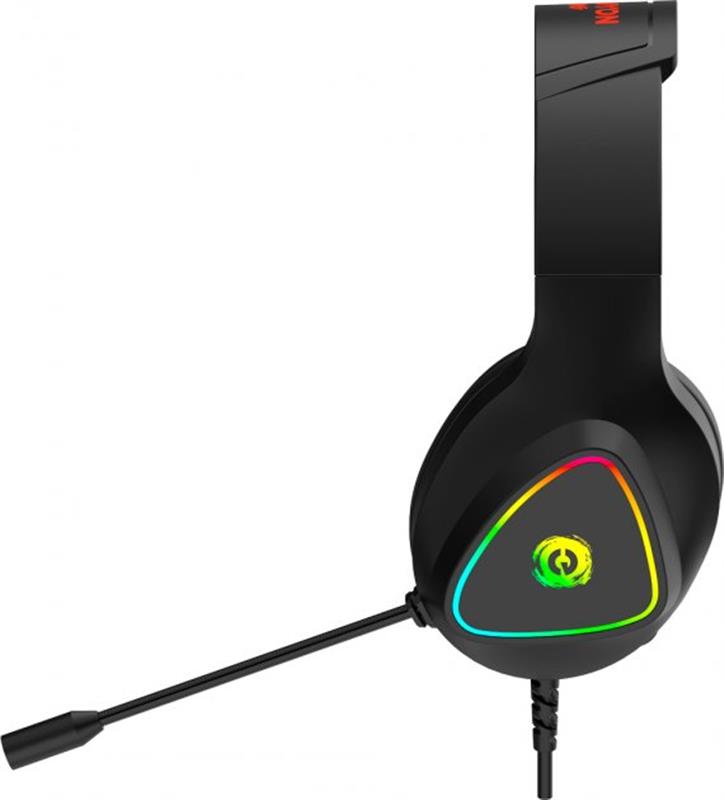 Гарнітура Canyon Shadder GH-6 Gaming 3.5 мм RGB Black (CND-SGHS6B)