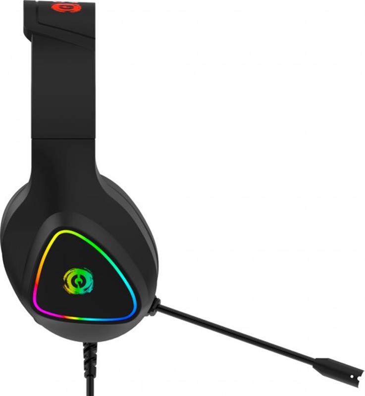 Гарнітура Canyon Shadder GH-6 Gaming 3.5 мм RGB Black (CND-SGHS6B)