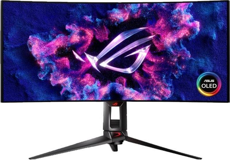 Монітор Asus 34" ROG Swift PG34WCDM (90LM09L0-B01A70) OLED Black Curved