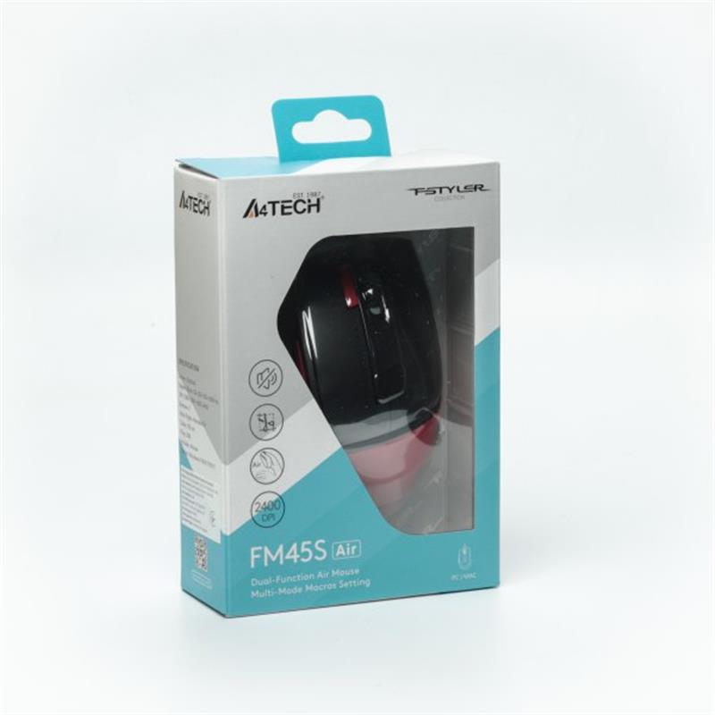 Миша A4Tech Fstyler FM45S Air Sports Red