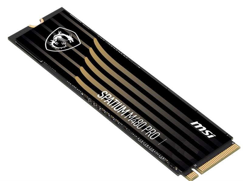 Накопичувач SSD 4TB MSI Spatium M480 Pro M.2 2280 PCIe 4.0 x4 NVMe 3D NAND TLC (S78-440R050-P83)