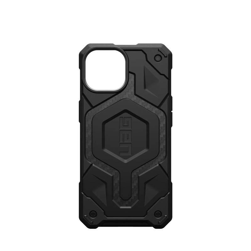 Чeхол-накладка Urban Armor Gear Monarch Pro Magsafe для Apple iPhone 15 Carbon Fiber (114219114242) Чeхол-накладка Urban Armor Gear Monarch Pro Magsafe для Apple iPhone 15 Carbon Fiber (114219114242)
