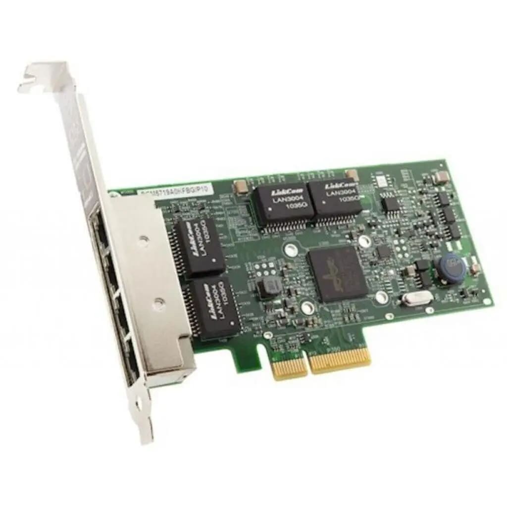 Мережевий адаптер Lenovo ThinkSystem Broadcom NetXtreme PCIe 1Gb 4-Port RJ45 Ethernet Adapter (7ZT7A00484)