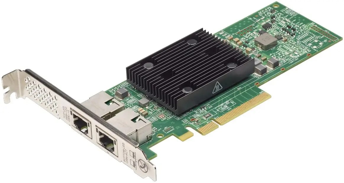 Мережевий адаптер Lenovo ThinkSystem Broadcom 57416 10GBASE-T 2-Port PCIe Ethernet Adapter (7ZT7A00496)