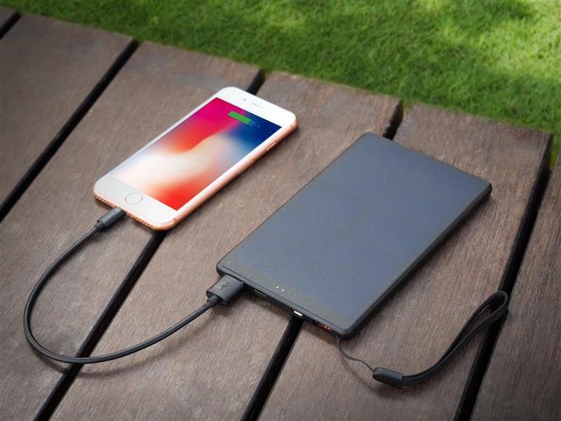 Універсальна мобільна батарея Sandberg Urban Solar Powerbank 10000mAh Black (420-54_VW)