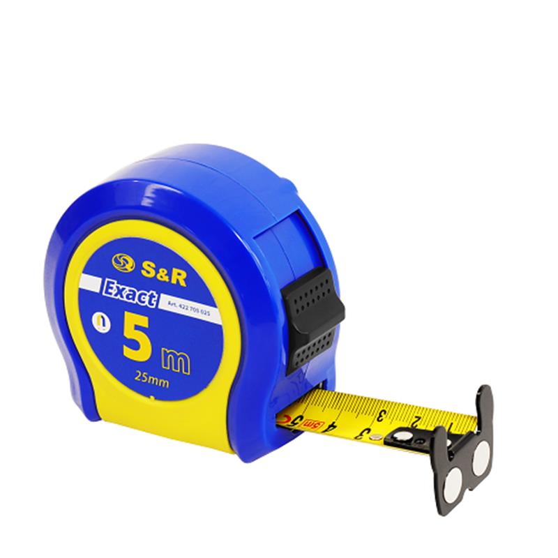 Рулетка S&R Exact 5x25 мм (422705025)