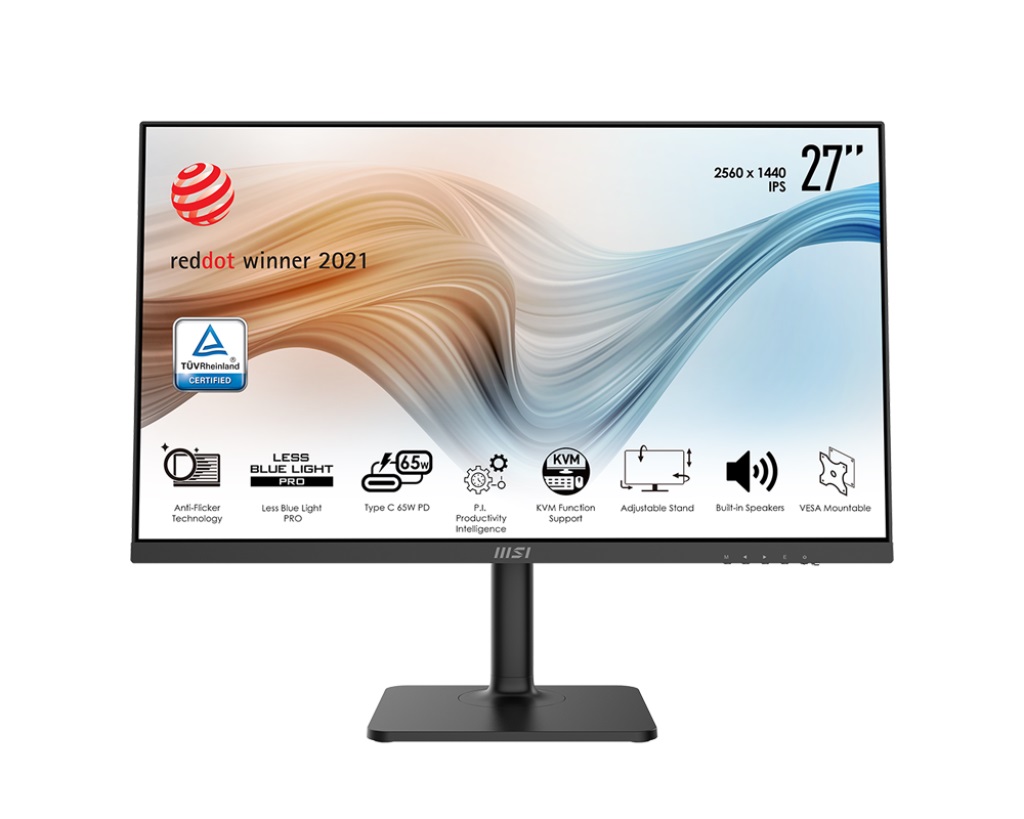 Монітор MSI 27" Modern MD272QP IPS Black