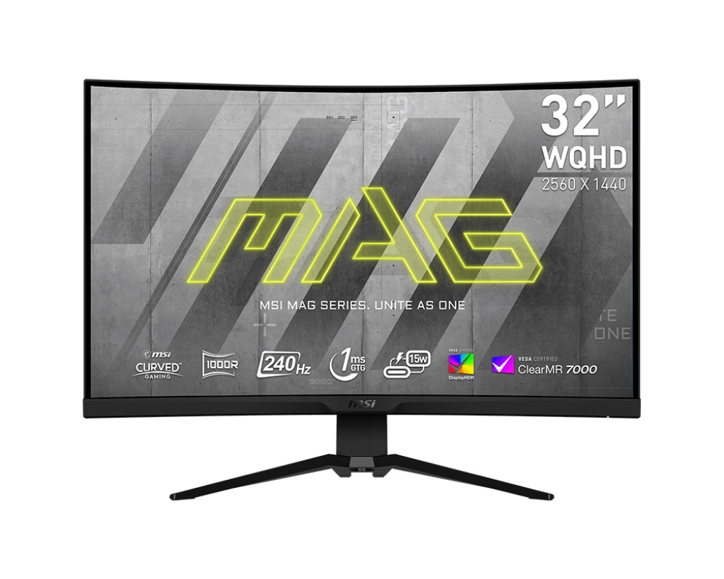 Монітор MSI 31.5" MAG 325CQRXF VA Black Curved