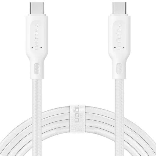 Кабель Spigen USB Type-C - USB Type-C, 1.5м White (000CA25703)