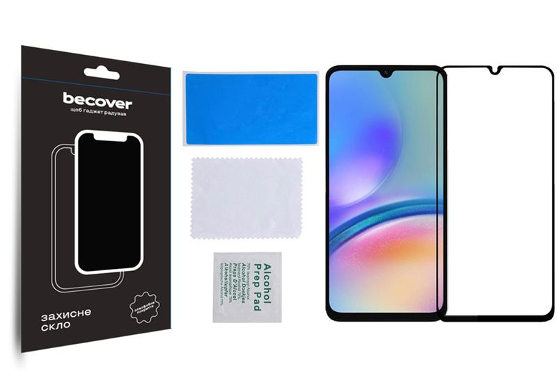 Захисне скло BeCover для Samsung Galaxy A05 SM-A055/A05s SM-A057 Black (710157)