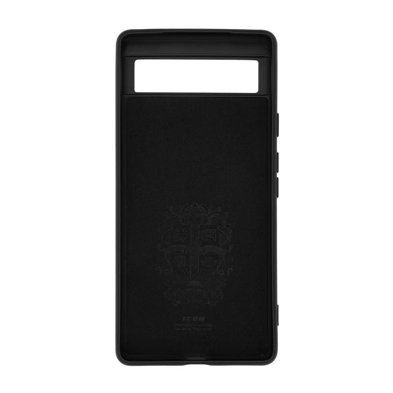 Чохол-накладка Armorstandart Icon для Google Pixel 6a Black (ARM70907)