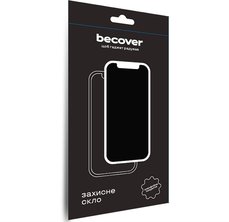 Захисне скло BeCover для Xiaomi Redmi 13C/Poco C65 Black (710491)