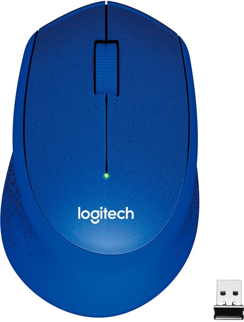 Миша бездротова Logitech M330 Silent Plus Blue (910-004910)