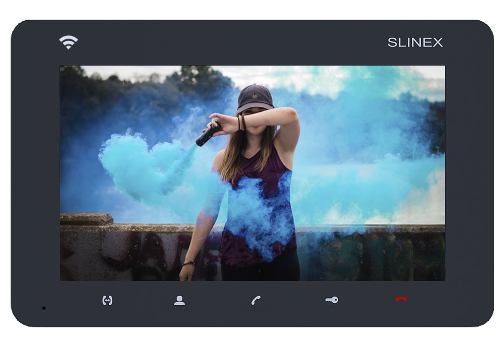 IP відеодомофон Slinex SM-07N Cloud grafit