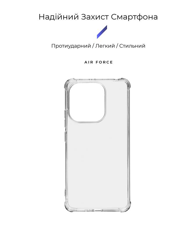 Чохол-накладка Armorstandart Air Force для Xiaomi Redmi Note 13 4G Transparent (ARM71878)