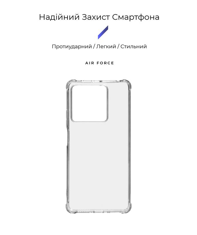 Чохол-накладка Armorstandart Air Force для Xiaomi Redmi Note 13 5G Transparent (ARM73360)