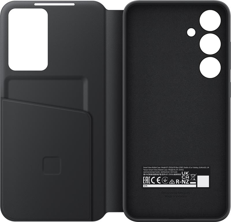 Чeхол-книжка Samsung Smart View Wallet Case для Samsung Galaxy S24+ SM-S926 Black (EF-ZS926CBEGWW) Чeхол-книжка Samsung Smart View Wallet Case для Samsung Galaxy S24+ SM-S926 Black (EF-ZS926CBEGWW)