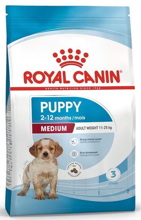 Сухий корм для собак Royal Canin Medium Puppy 15 кг (30031501)