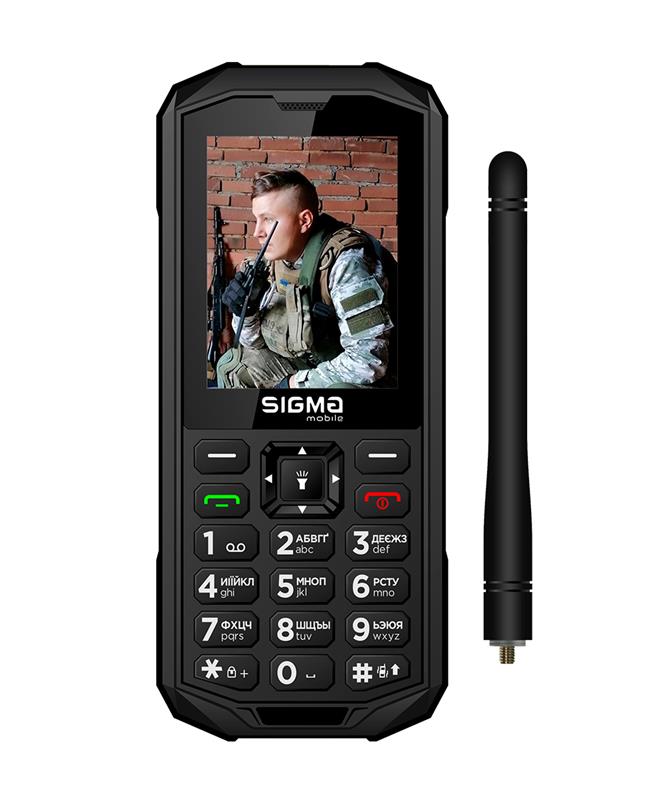 Мобільний телефон Sigma mobile X-treme PA68 Wave Dual Sim Black (4827798466612)