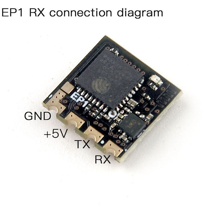 Приймач HappyModel ExpressLRS EP1 RX 2.4ghz (2D20021)