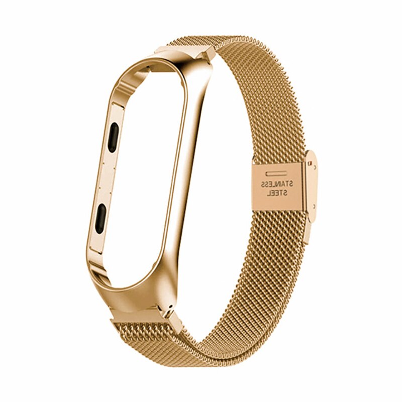 Ремінець BeCover Metal для Xiaomi Mi Smart Band 8 Gold (709359)