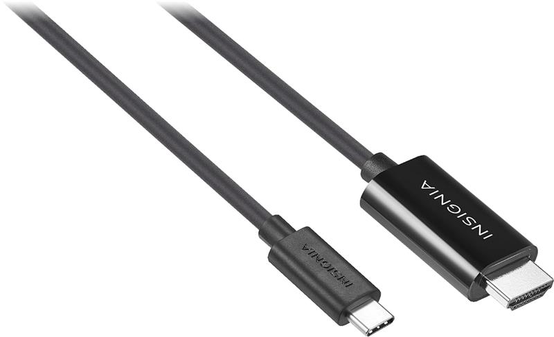 Кабель Insignia USB Type-C - HDMI (M/M), 1.8 м, Black (NS-PCKCH6-C)