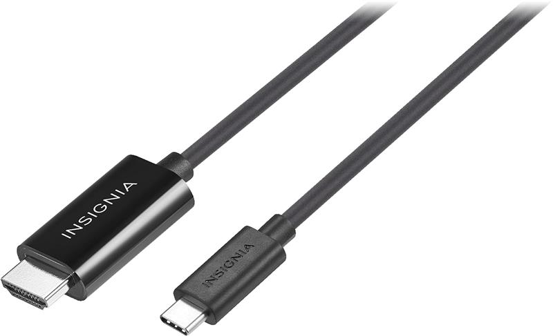 Кабель Insignia USB Type-C - HDMI (M/M), 1.8 м, Black (NS-PCKCH6-C)