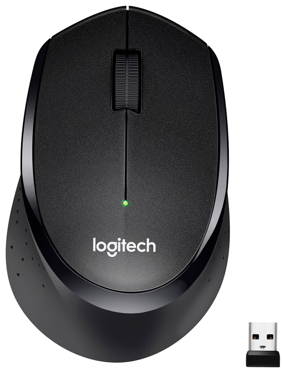 Миша бездротова Logitech M330 Silent Plus Black (910-004909)