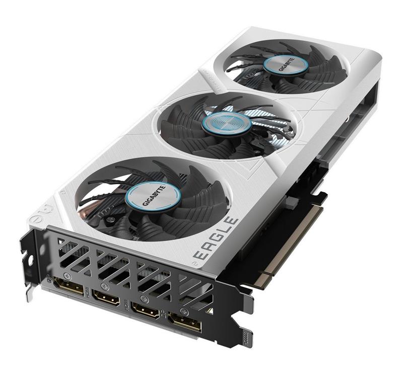 Відеокарта GF RTX 4060 8GB GDDR6 Eagle Ice OC Gigabyte (GV-N4060EAGLEOC ICE-8GD)