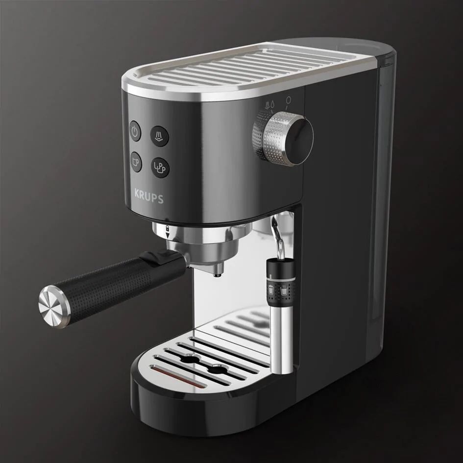 фото Ріжкова кавоварка еспресо Krups Virtuoso+ Pump XP444G10