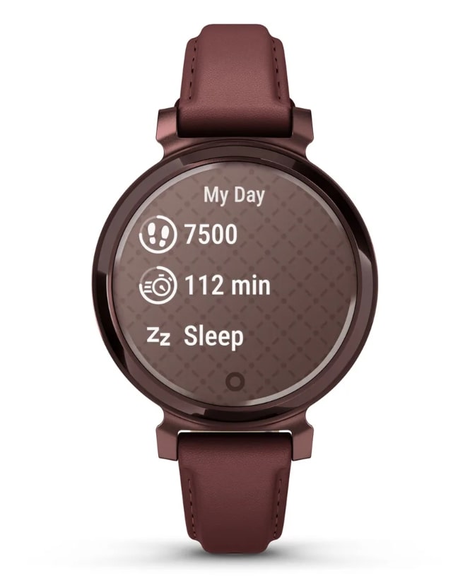 Смарт-годинник Garmin Lily 2 Dark Bronze with Mulberry Leather Band (010-02839-61)