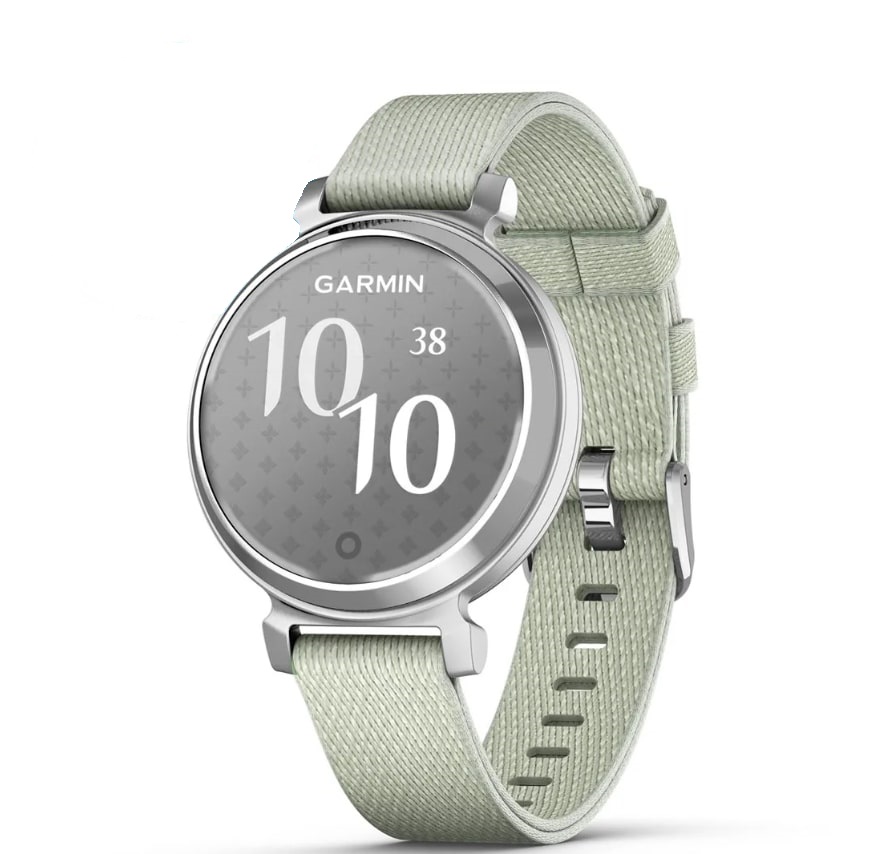 Смарт-годинник Garmin Lily 2 Silver with Sage Gray Nylon Band (010-02839-63)