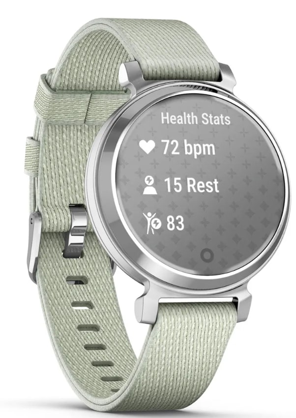 Смарт-годинник Garmin Lily 2 Silver with Sage Gray Nylon Band (010-02839-63)