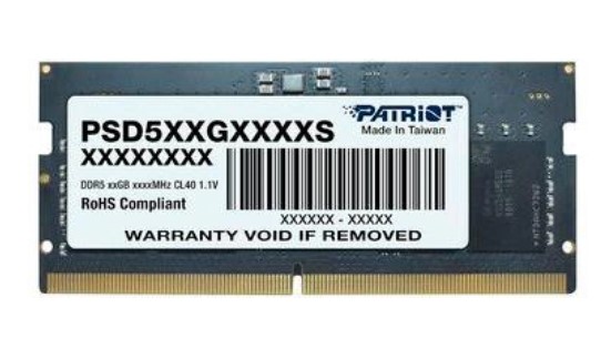 Модуль пам`яті SO-DIMM 16GB/5600 DDR5 Patriot Signature Line (PSD516G560081S)