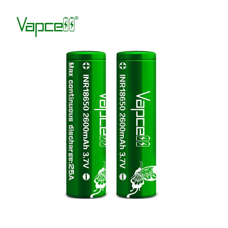 Акумулятор Vapcell 18650 Li-Ion 2600mAh 1шт